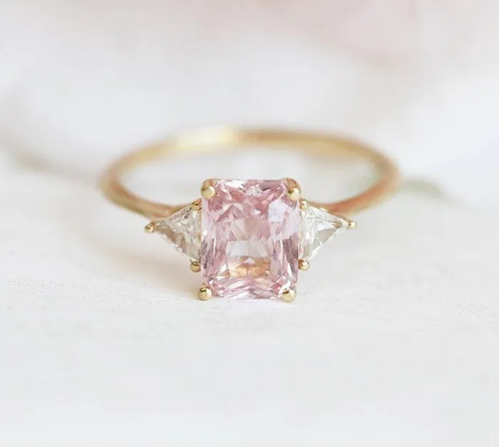 Rings Capucinne Theresa Sapphire Diamond Ring