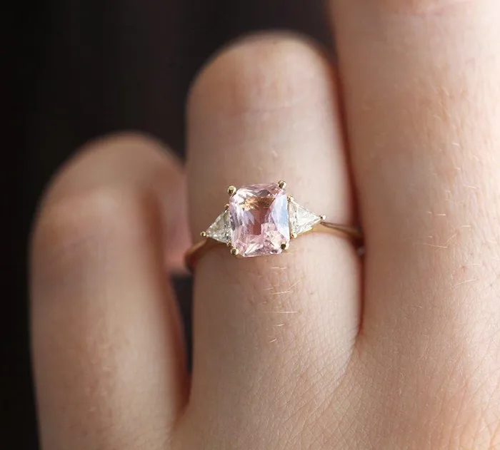 Rings Capucinne Theresa Sapphire Diamond Ring