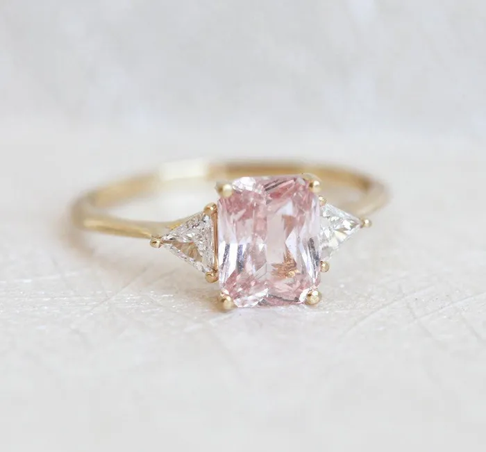 Rings Capucinne Theresa Sapphire Diamond Ring