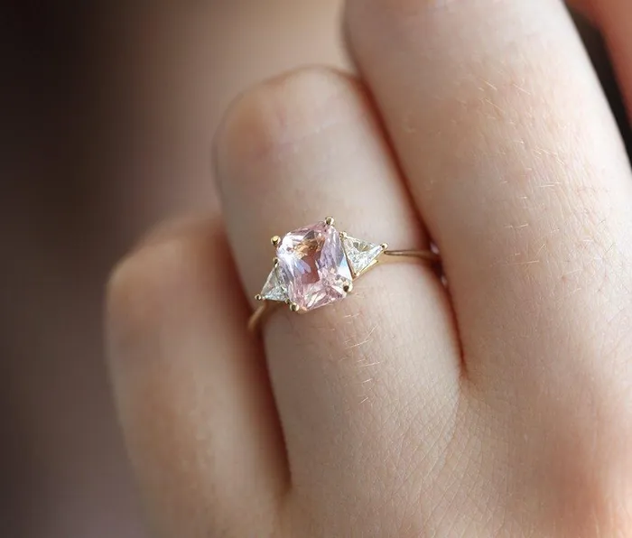 Rings Capucinne Theresa Sapphire Diamond Ring
