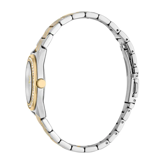 Rings Esprit Esprit Ladies Two Tone Watch With Stone Silver Dial Rings Esprit Esprit Ladies Two Tone Watch With Stone Silver Dial