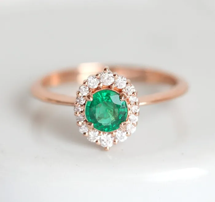 Rings Macie Emerald Ring Capucinne