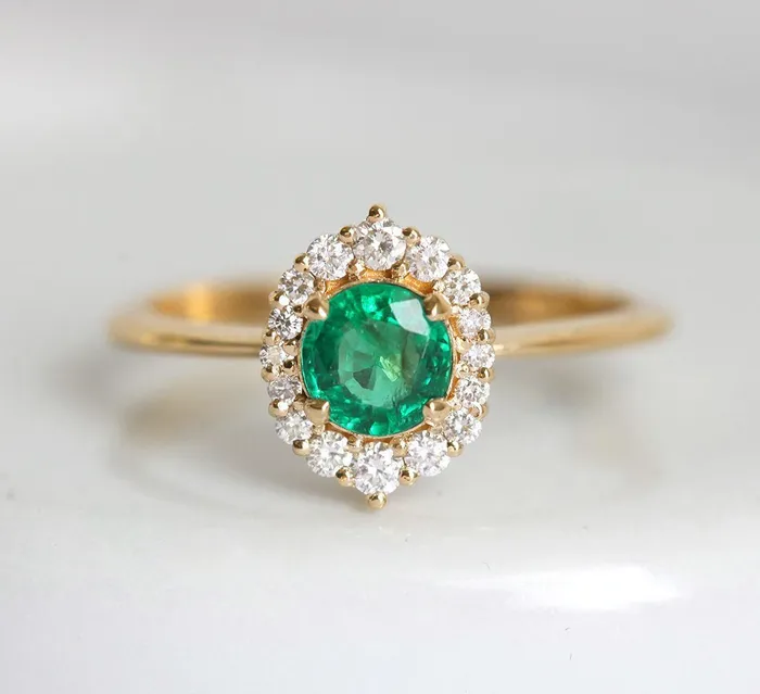 Rings Macie Emerald Ring Capucinne