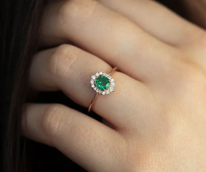 Rings Macie Emerald Ring Capucinne