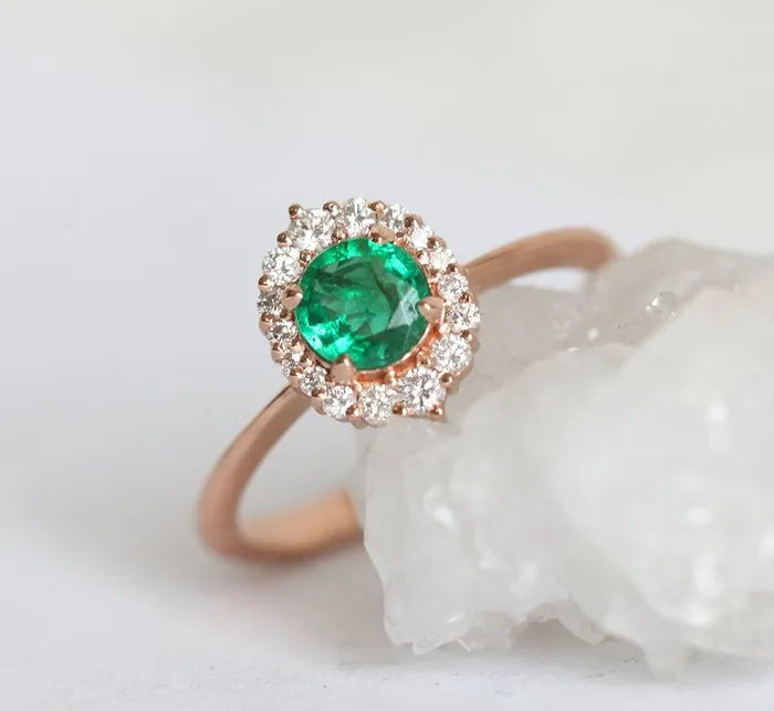Rings Macie Emerald Ring Capucinne