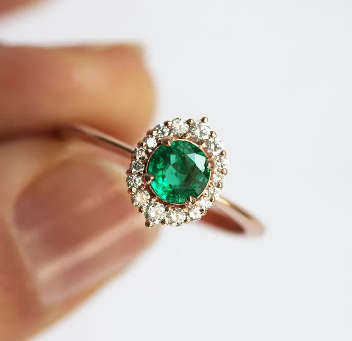Rings Macie Emerald Ring Capucinne