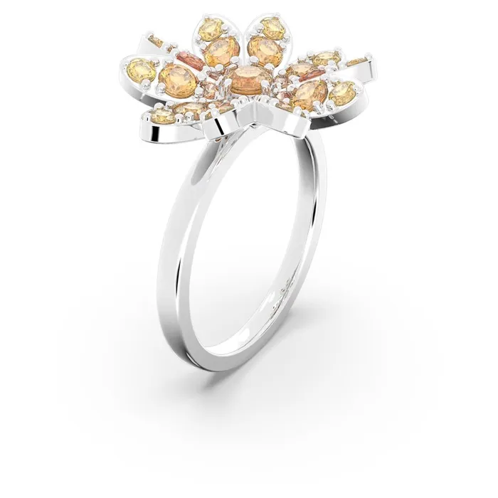 Rings Swarovski Eternal Flower Ring Flower Multicolored Mixed metal finish 55 Swarovski Rings Swarovski Eternal Flower Ring Flower Multicolored Mixed metal finish 55 Swarovski