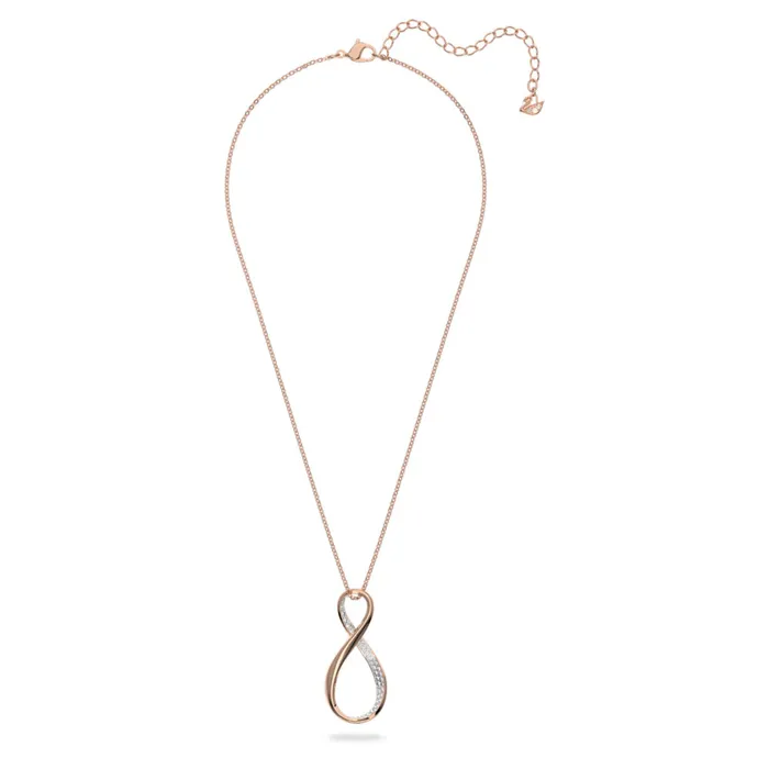 Rings Swarovski Exist Pendant Infinity White Rosegold tone plated Swarovski Rings Swarovski Exist Pendant Infinity White Rosegold tone plated Swarovski