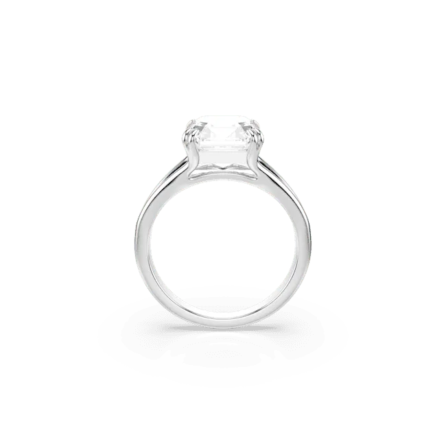 Rings Swarovski Stilla Ring Octagon Cut White SilverTone Finish Swarovski