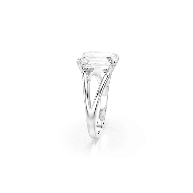 Rings Swarovski Stilla Ring Octagon Cut White SilverTone Finish Swarovski Rings Swarovski Stilla Ring Octagon Cut White SilverTone Finish Swarovski