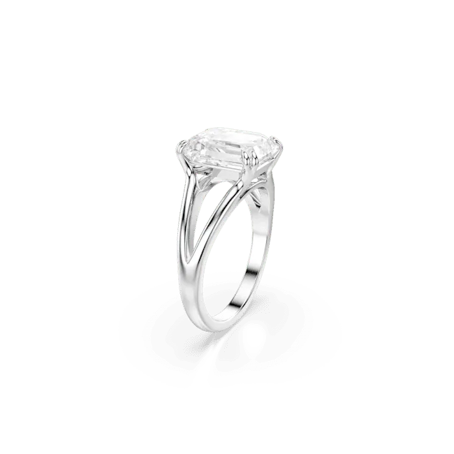 Rings Swarovski Stilla Ring Octagon Cut White SilverTone Finish Swarovski Rings Swarovski Stilla Ring Octagon Cut White SilverTone Finish Swarovski