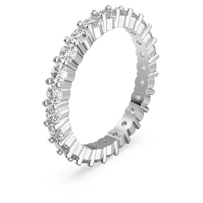 Rings Swarovski Swarovski Constella ring Set 2 Princess cut White Rhodium plated Size 58