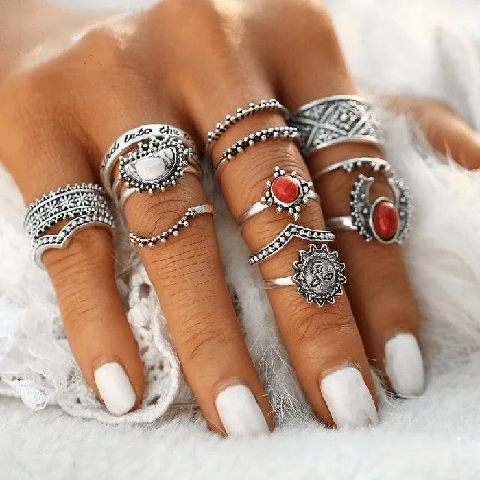 Rings WickedAF Celestial Ring Set 14pcs