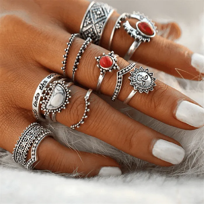 Rings WickedAF Celestial Ring Set 14pcs