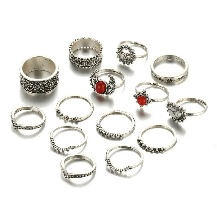 Rings WickedAF Celestial Ring Set 14pcs