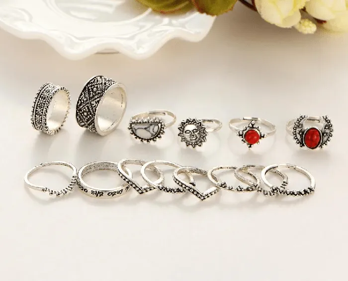 Rings WickedAF Celestial Ring Set 14pcs