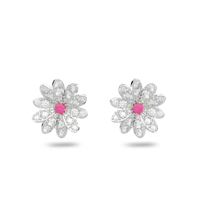 Swarovski Earrings Swarovski Eternal Flower Stud Earrings Flower Pink Mixed metal finish ONE SIZE Swarovski Earrings Swarovski Eternal Flower Stud Earrings Flower Pink Mixed metal finish ONE SIZE