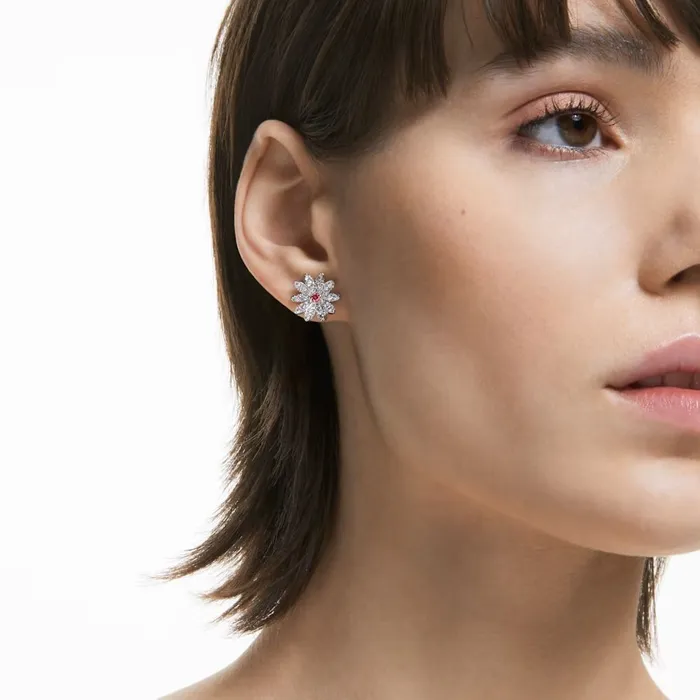 Swarovski Earrings Swarovski Eternal Flower Stud Earrings Flower Pink Mixed metal finish ONE SIZE Swarovski Earrings Swarovski Eternal Flower Stud Earrings Flower Pink Mixed metal finish ONE SIZE