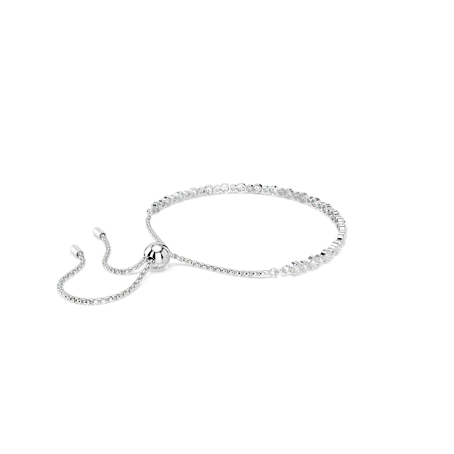 Swarovski Matrix Tennis Bracelet Mixed Round Cuts White Rhodium Plated Swarovski Bracelets Swarovski Matrix Tennis Bracelet Mixed Round Cuts White Rhodium Plated Swarovski Bracelets
