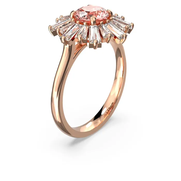Swarovski Rings Swarovski Sunshine Ring Pink Rose goldtone plated 52