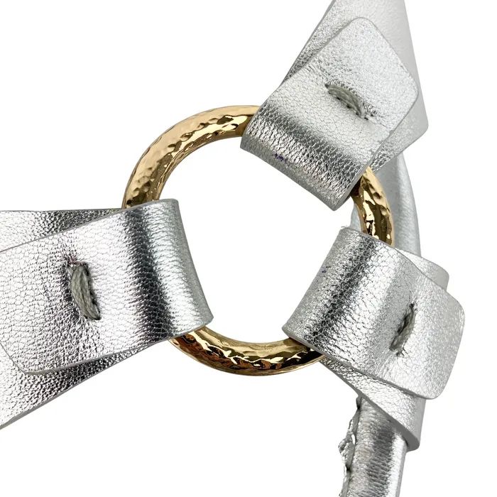 Ulla Johnson Anya Slides in Metallic Silver Ulla Johnson Earrings