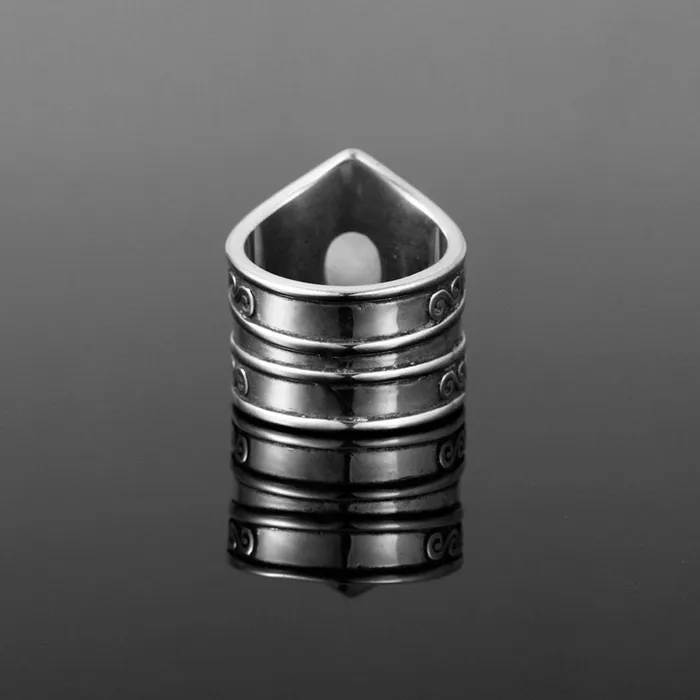 WickedAF Rings S925 Sterling Silver Rainbow Moonstone Ring